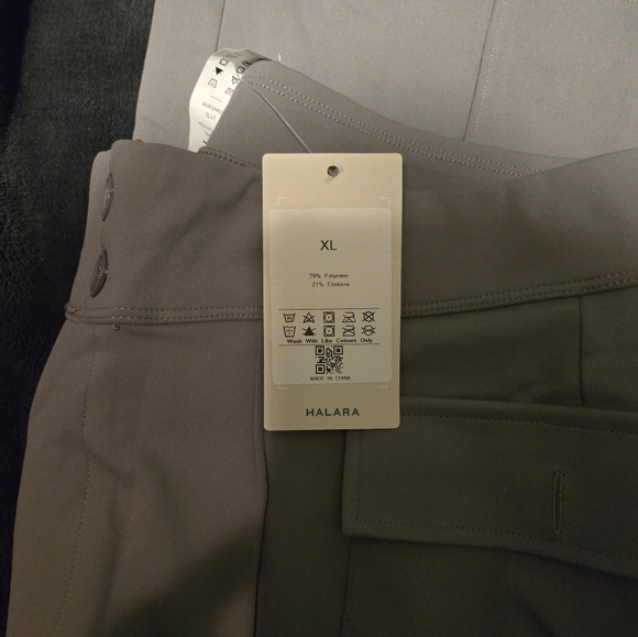Halara Grey Pants size XL NWT - Picture 3 of 3